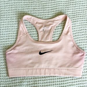 Pink Nike Sports Bra